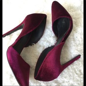 Suede Heels