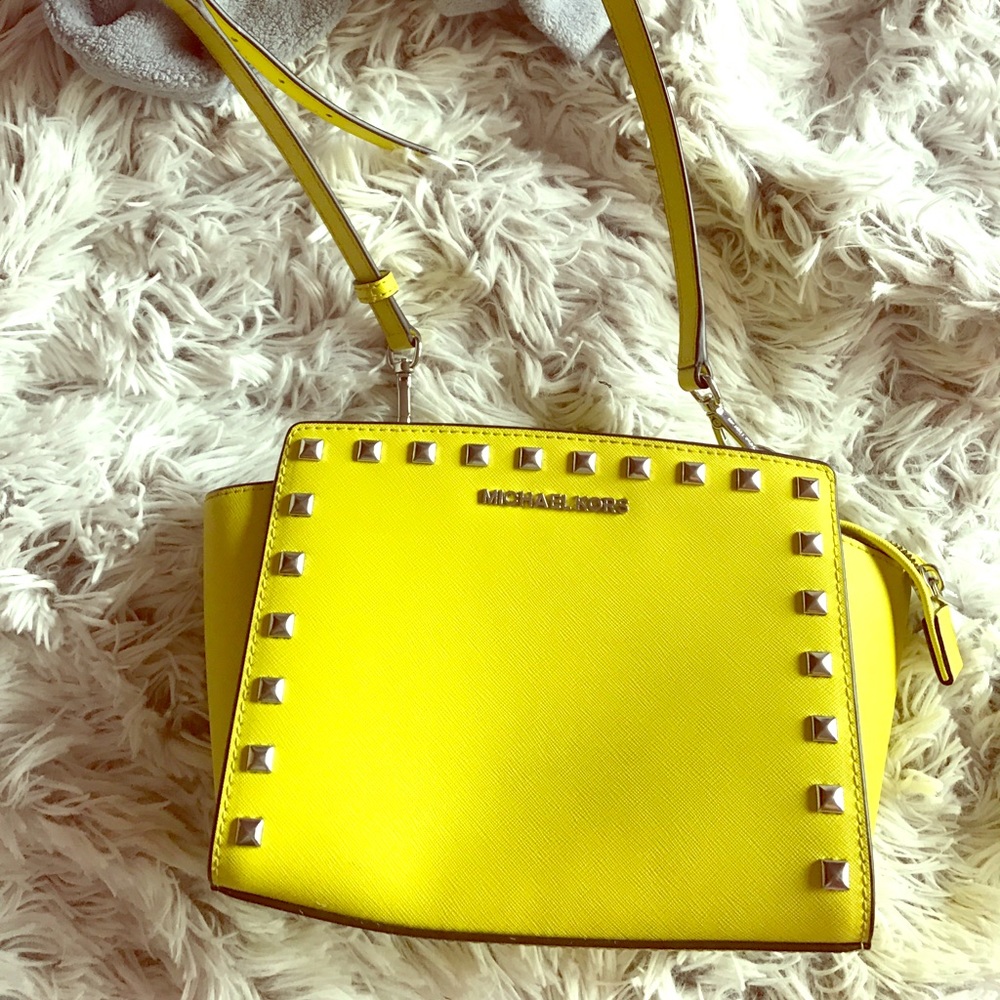 Michael Kors Yellow Crossbody