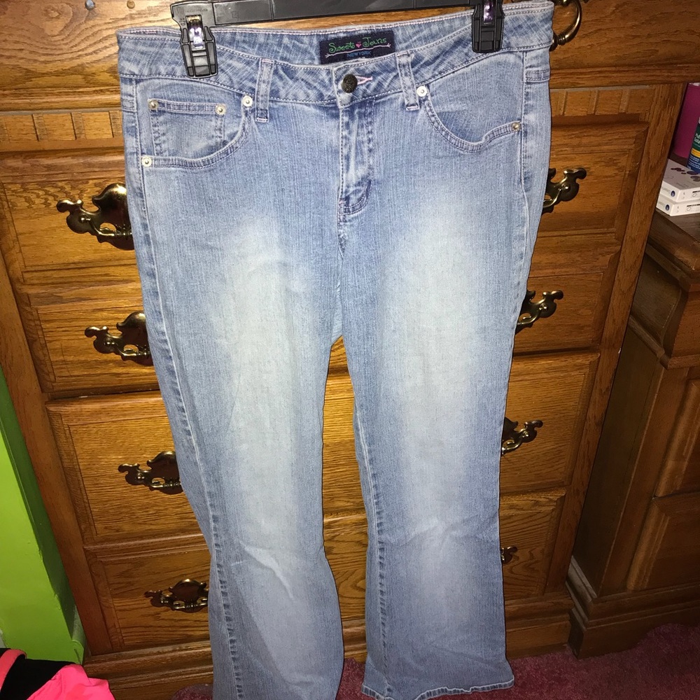 Size 9 faded jeans