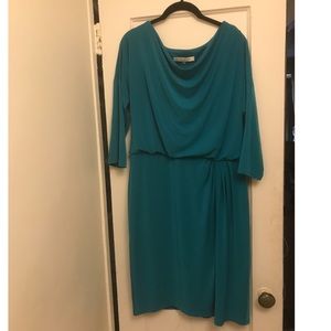 Evan Picone Teal Dress - size 16