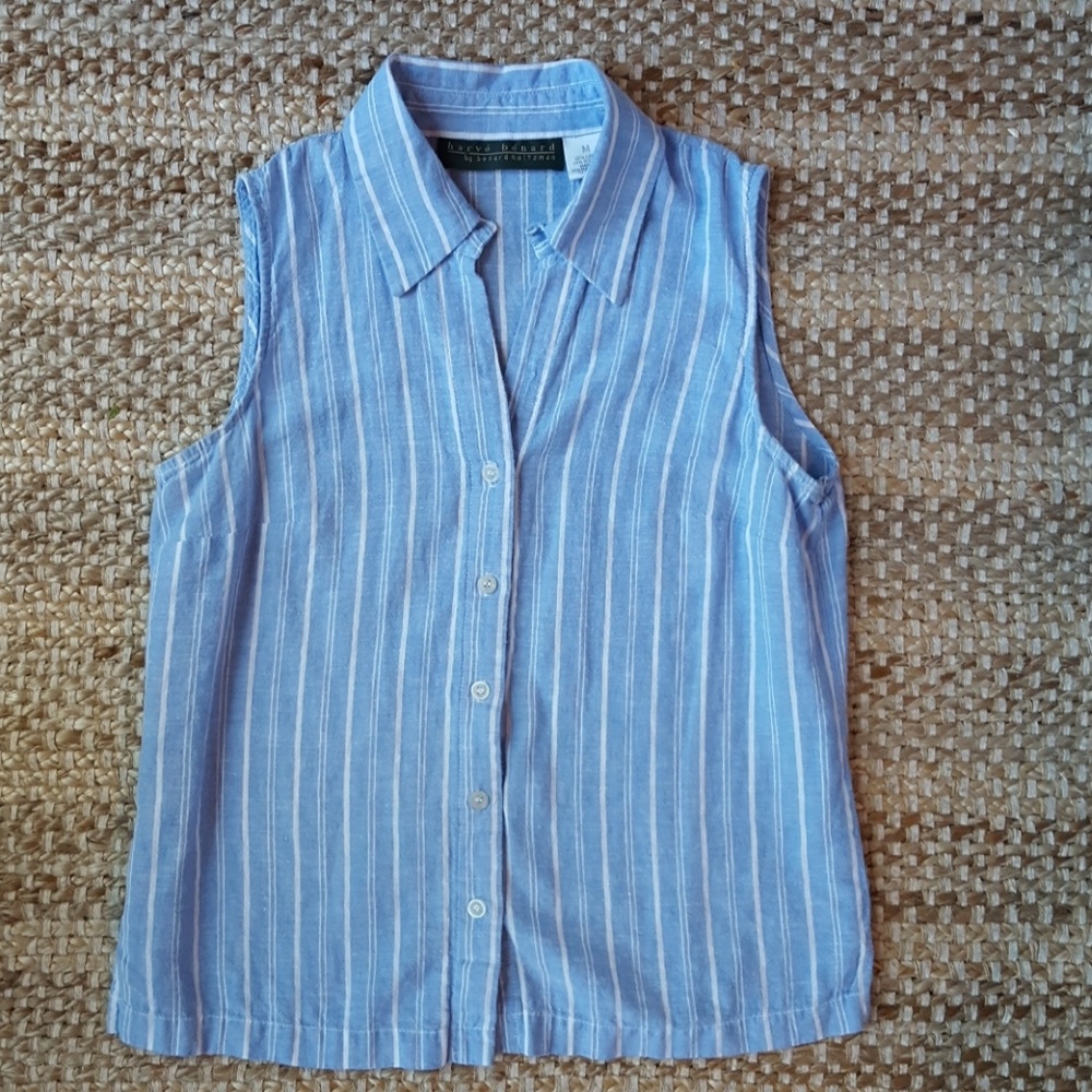 harvé bénard sleeveless top