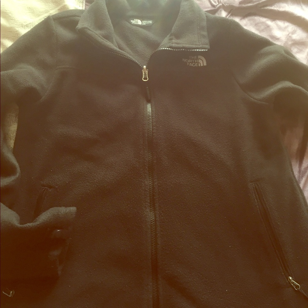 North face zip up fleece