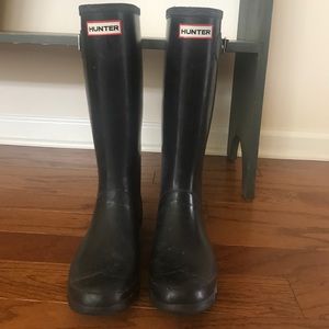 Hunter Boots Huntress Extended Calf Black