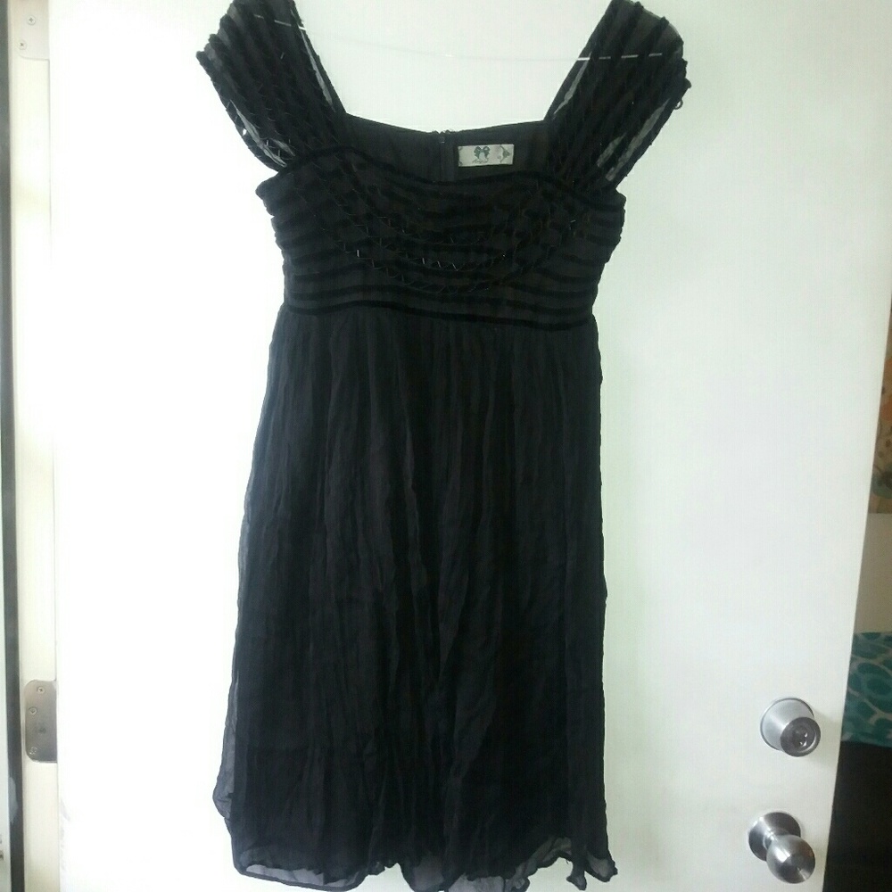 Womens Holy G LBD Dress Sz 40 US 6