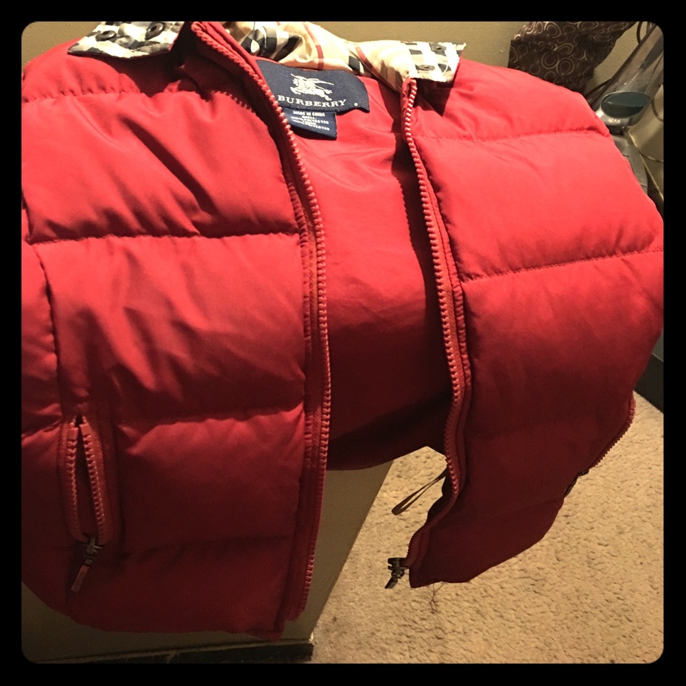 Burberry kids vest size 6
