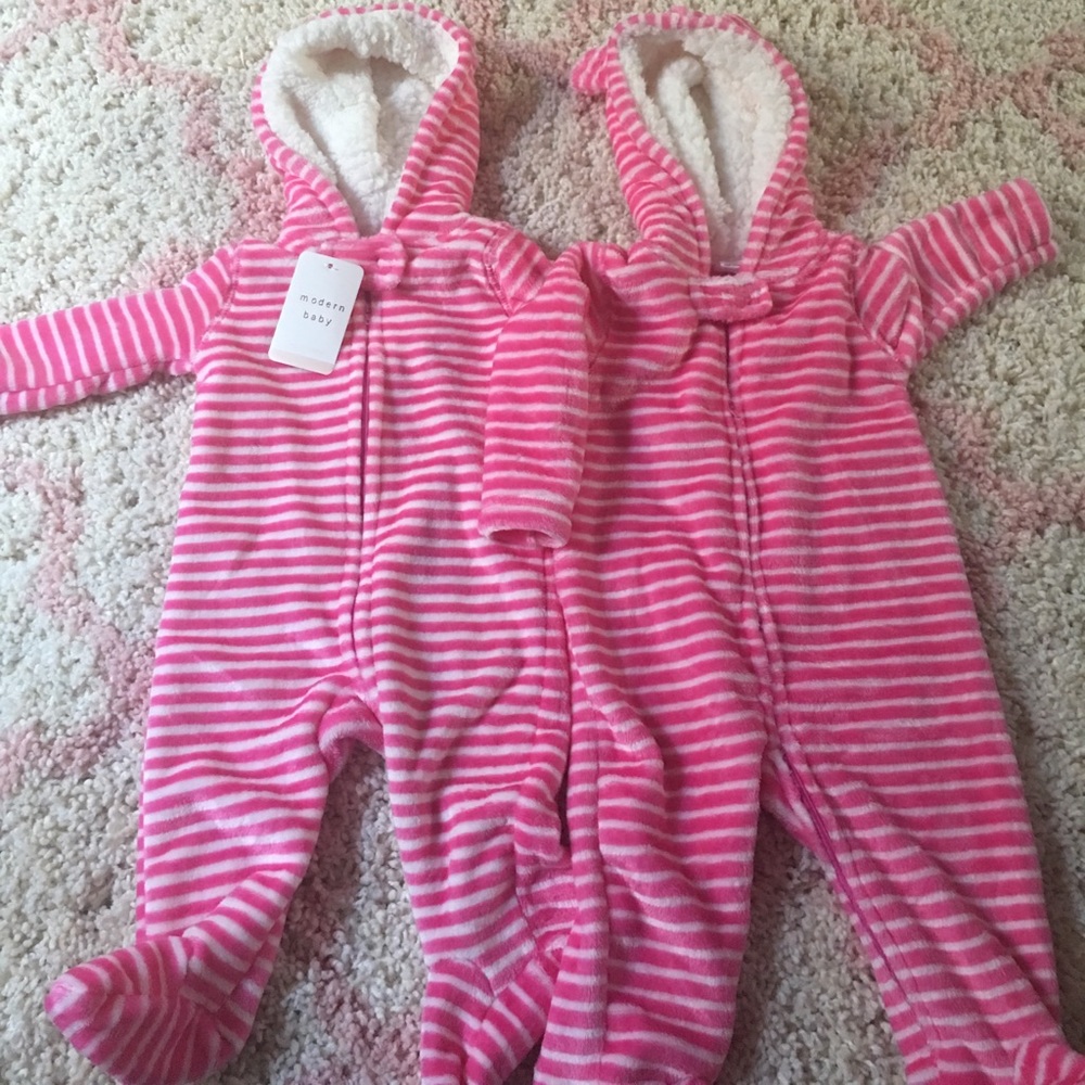 Baby fleece one piece