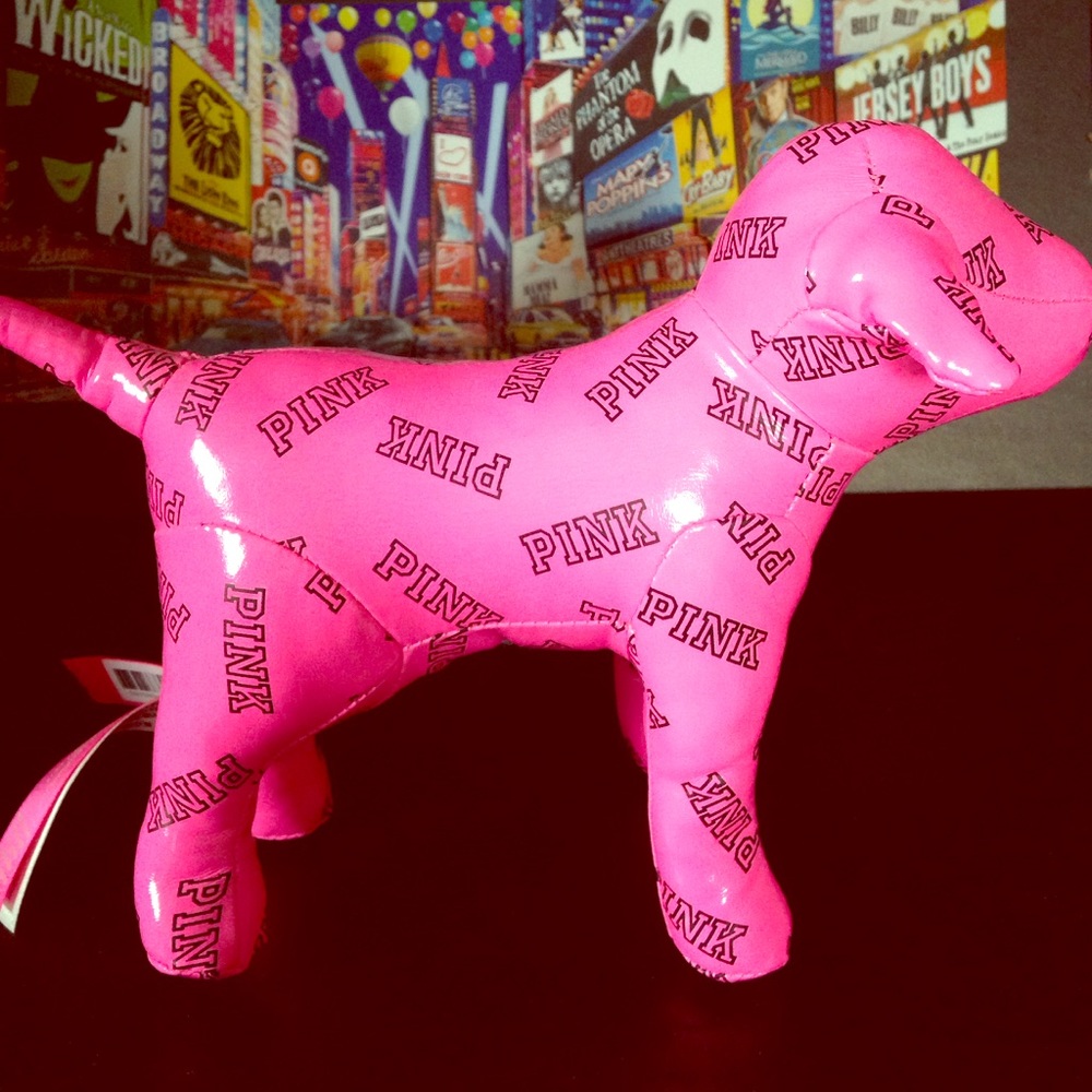 PINK VICTORIA'S SECRET NEW WITH TAGS DOG