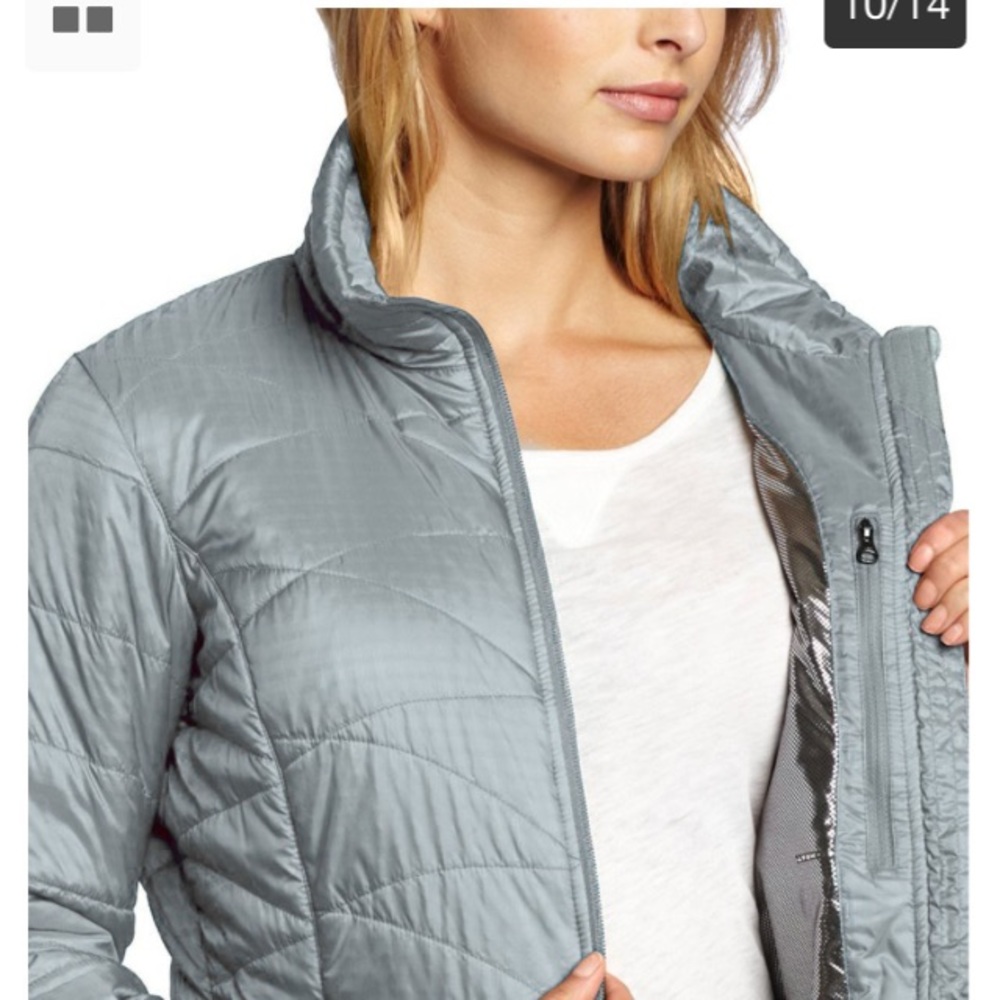 Women's Omni heat long winter jacket! Never worn!