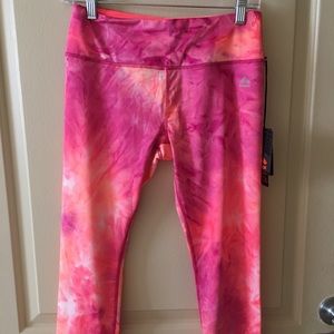 RBX neon tie dye Leggings - NWT