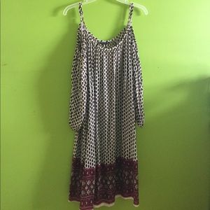 Plus Size Cold Shoulder Dress (Never Worn)