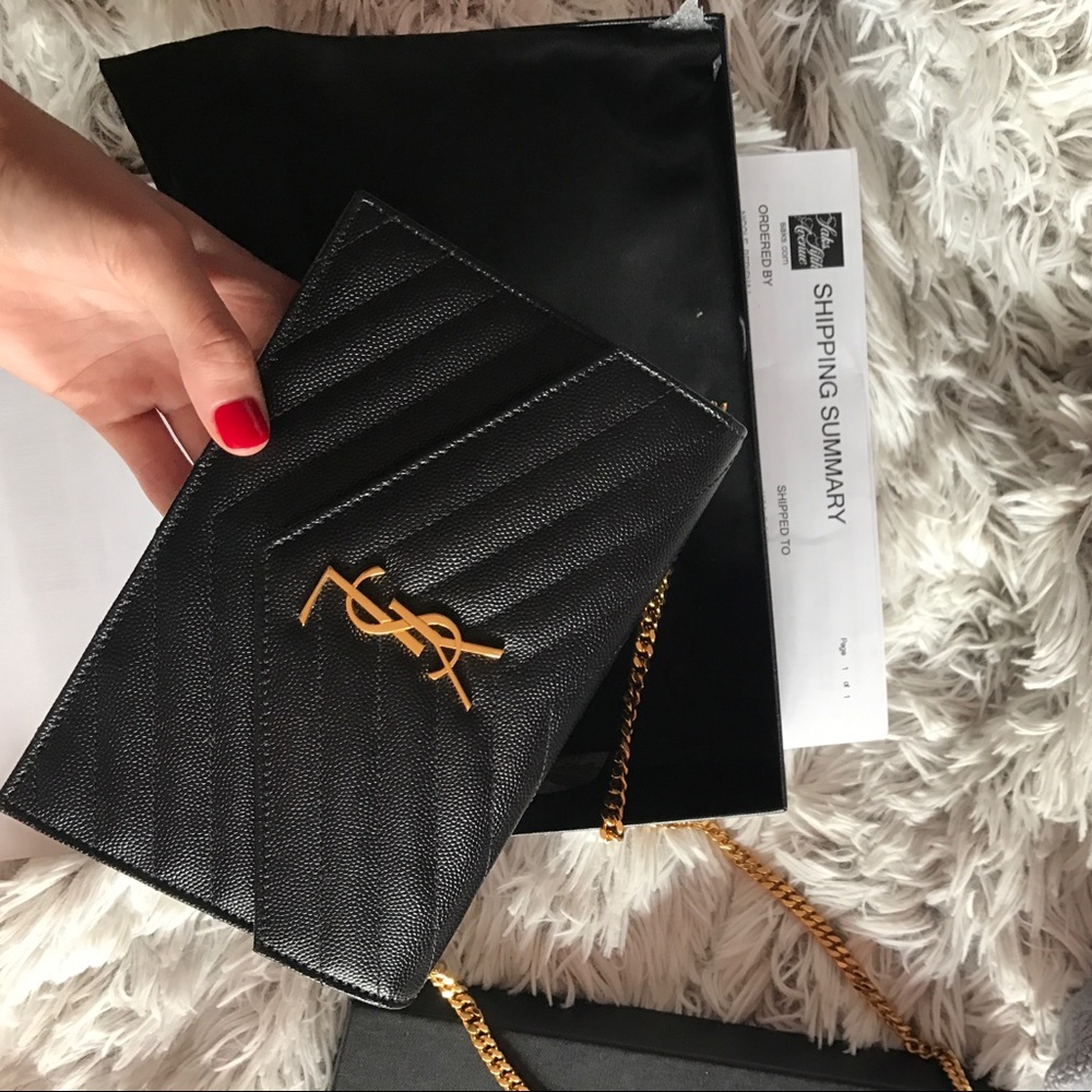 YSL monogram small crossbody