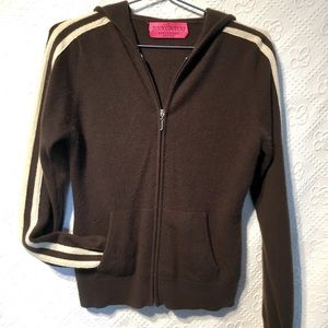100% Cashmere Juicy Couture sweater hoodie Size M