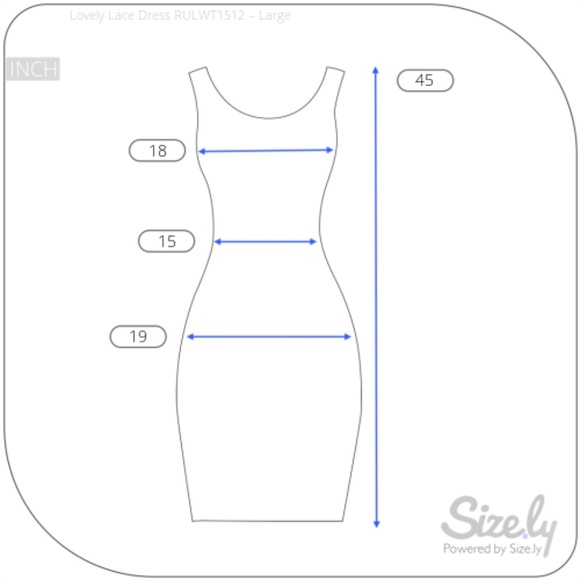 🆑 Lovely Lace Dress - Picture 3 of 3