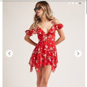 Floral Off The Shoulder Romper