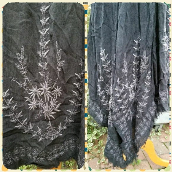 💣SOLD💥🌈 free People Meadows  Medallion Shark bite dress - Picture 5 of 8