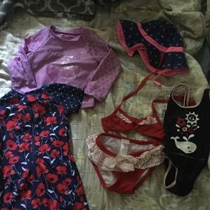Baby girl swim bundle 6-24 month sizes