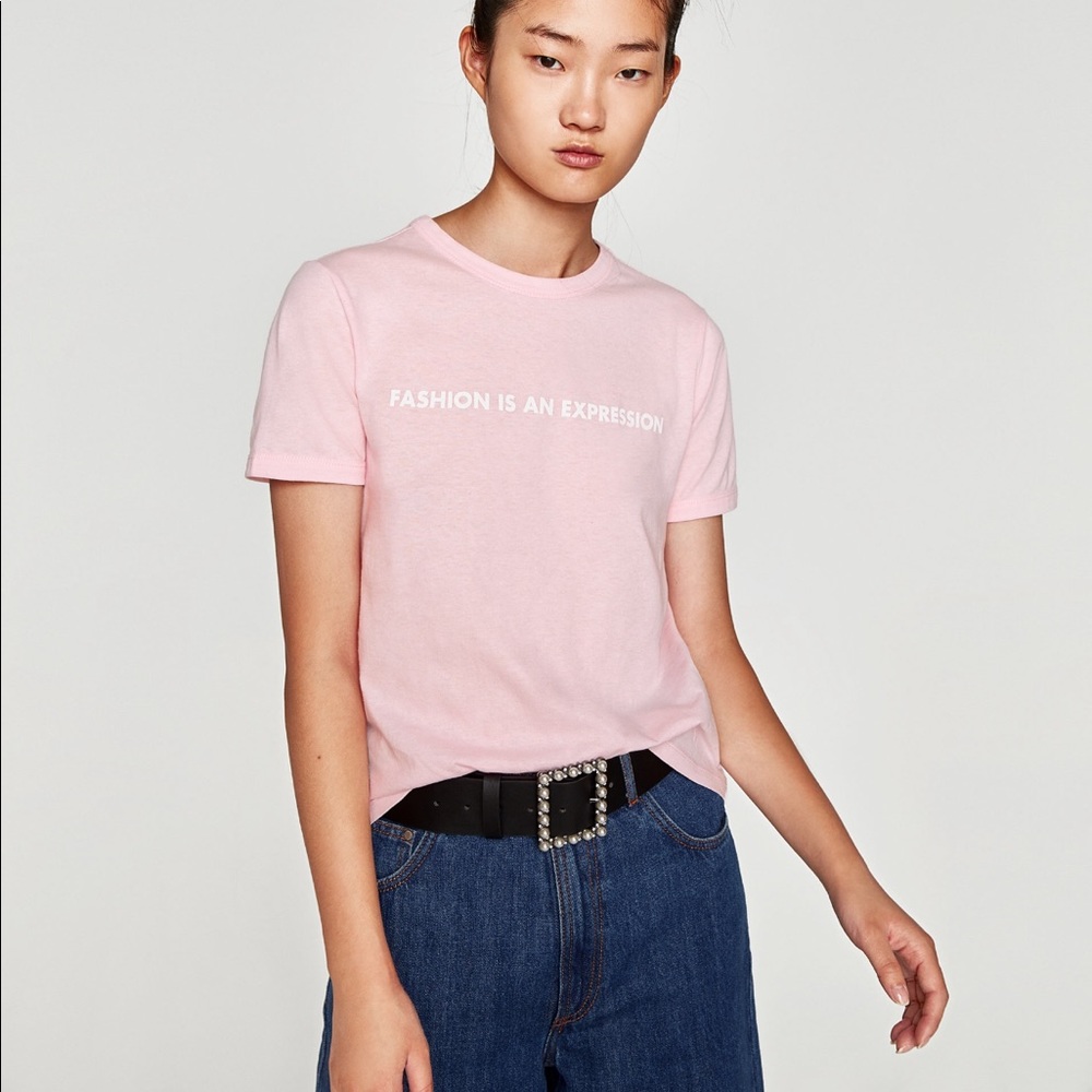 ZARA Pink T-Shirt