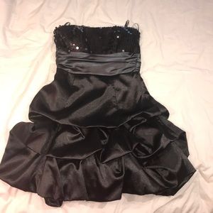 Black homecoming dress