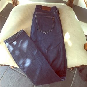 Madewell Ally Strait Lunar Wash Jeans Size 27
