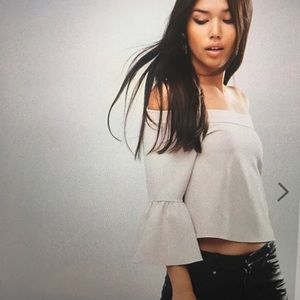 Asos off shoulder top