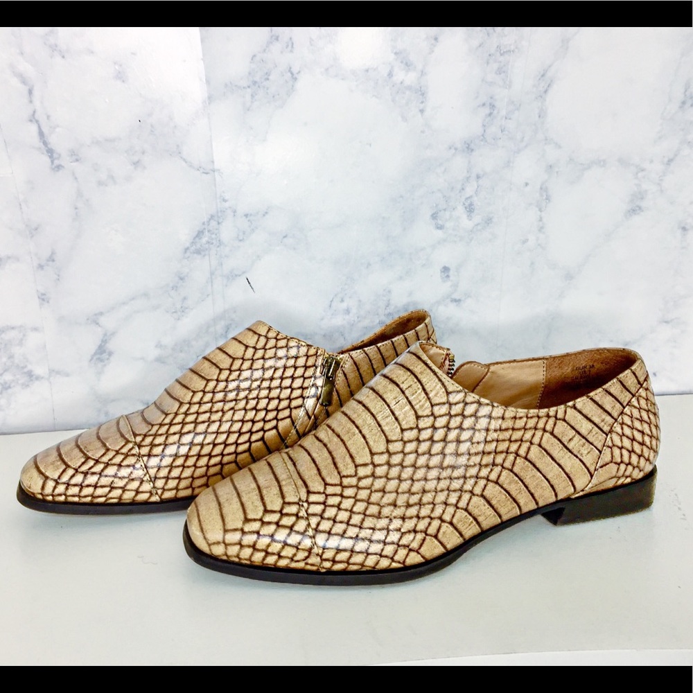 H&M Animal Skin Loafers