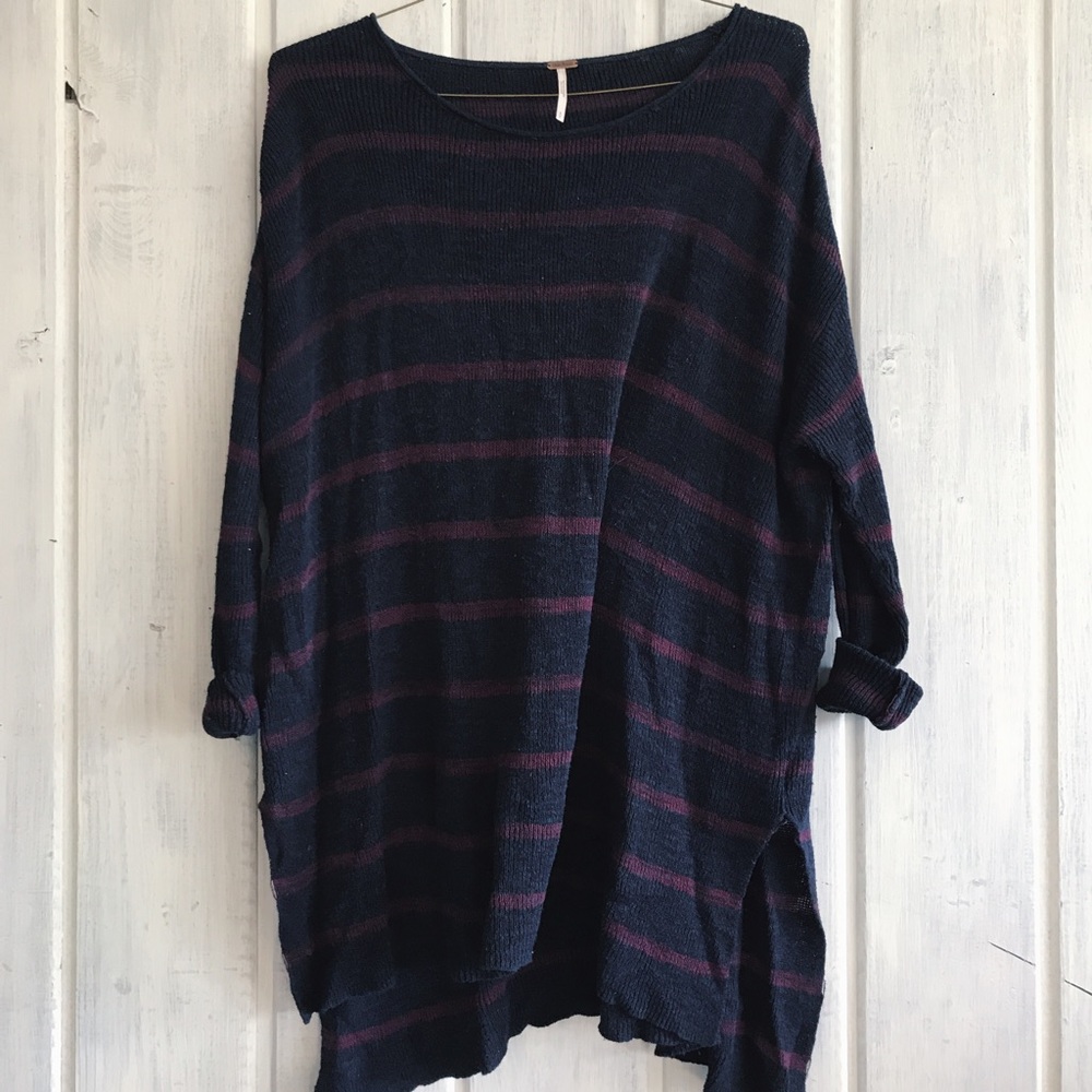 Free People Oversized Tunic Sweater Size S