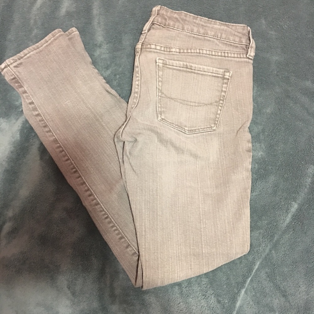 Grey bullhead super skinny jeans size 3s