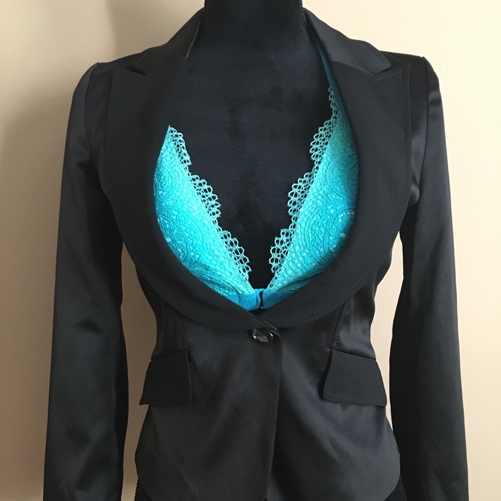 SOLD - Express Studio Jacket with crystal buttons