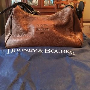 Brown Leather Dooney & Bourke 1975 Mini Purse
