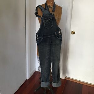 Denim Overalls