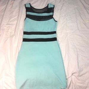 Teal Wet Seal Dress