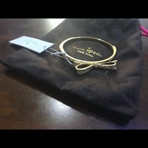 Kate Spade Love Notes Take A Bow Bangle Bracelet