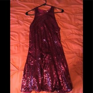 Free people A-line Ruby sequin mini dress