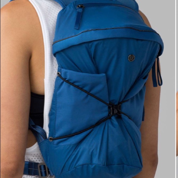 • Lululemon • Run All Day Backpack Royal Blue New - Picture 5 of 8