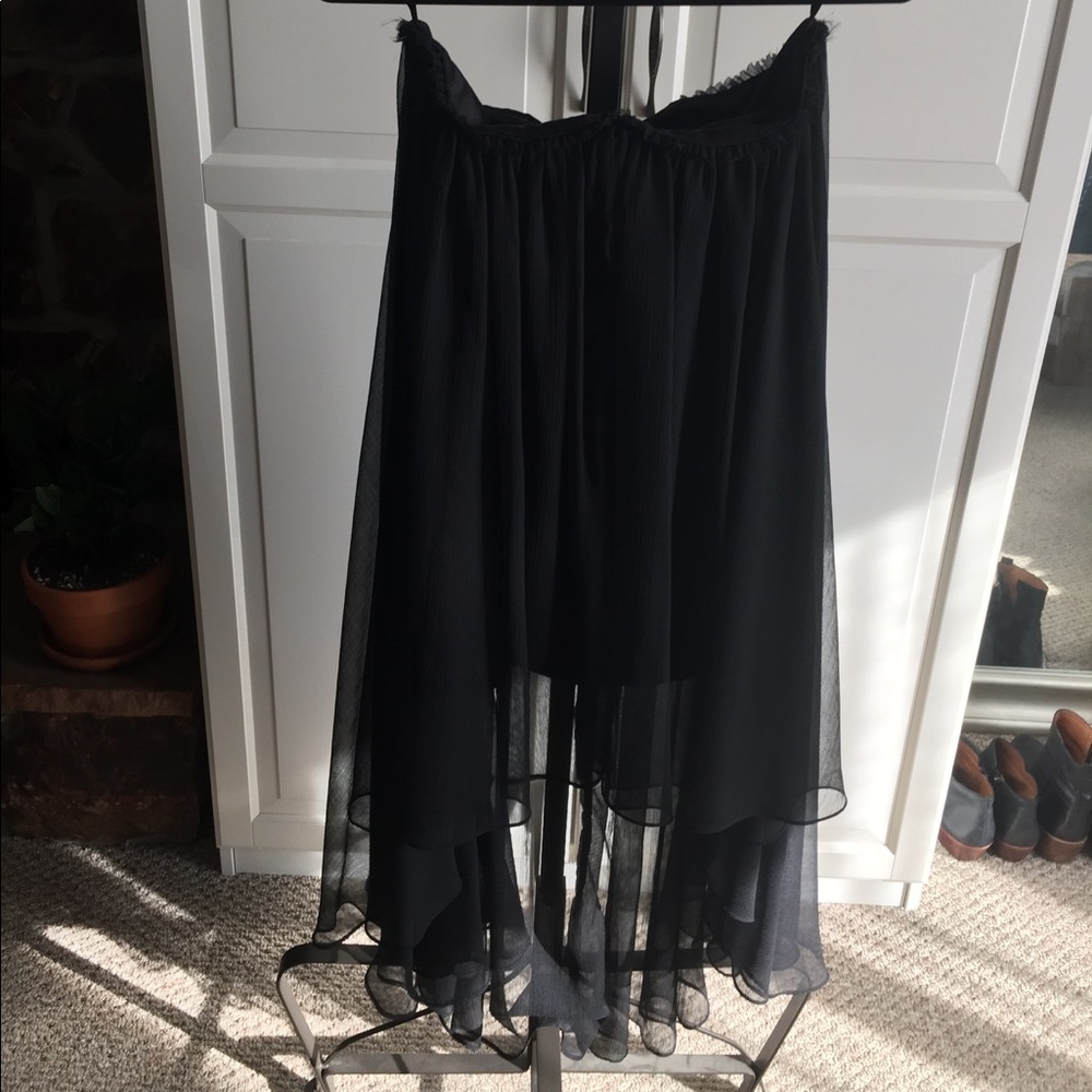 Blaque Label Black High Low Chiffon Dress!