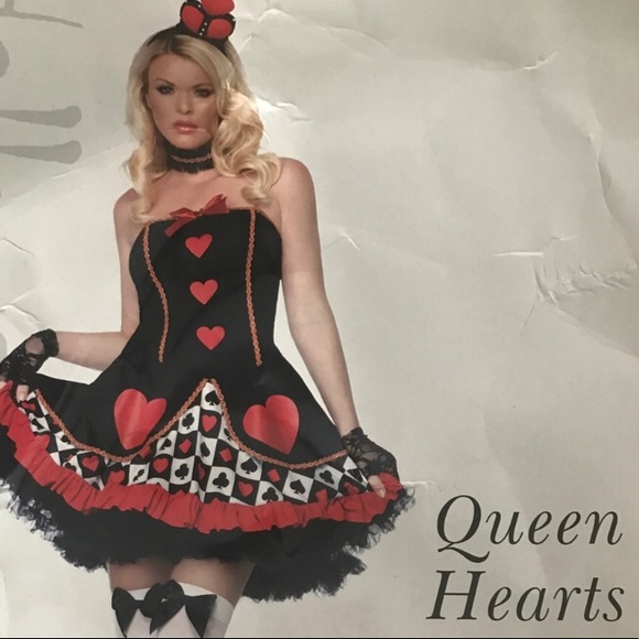 Other - Queen of Hearts sexy Halloween costume medium