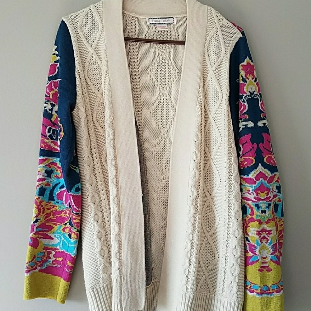 Floral cardigan