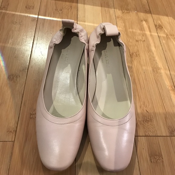 everlane day heel pale rose