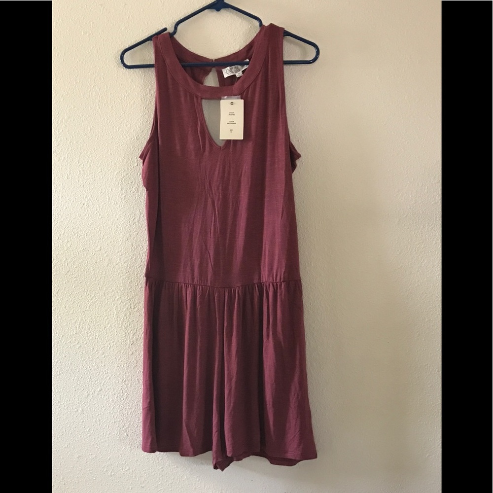 Pink rose BNWT size  mauve romper