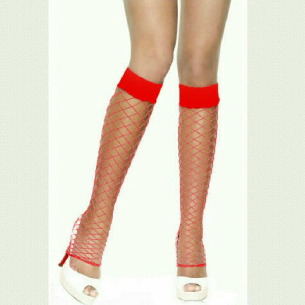 Fence Net Leg Warmers
