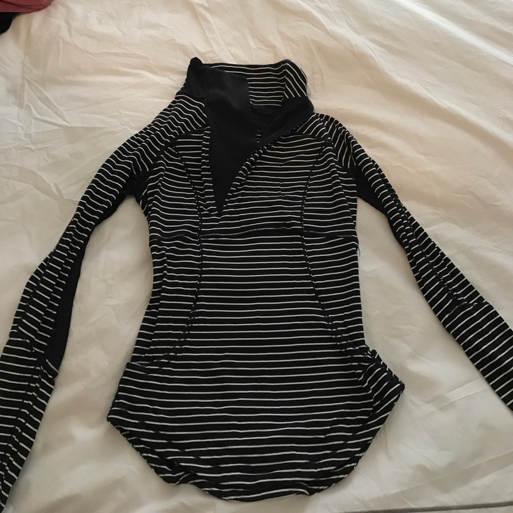 Lululemon striped pullover