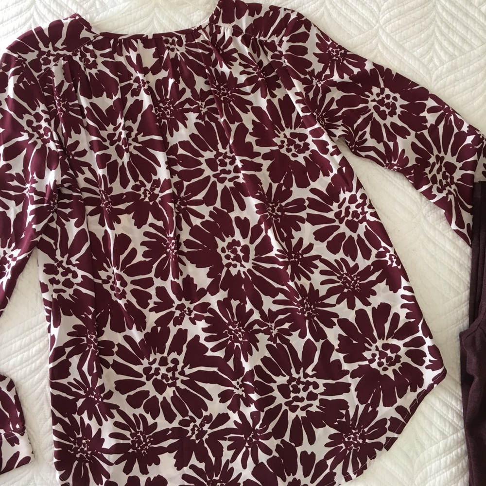 Floral Plumb Tunic by Loft.