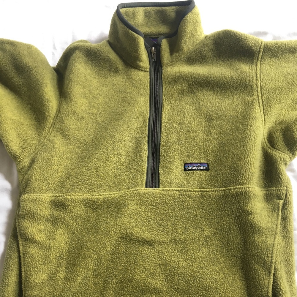 Patagonia pull over fleece - unisex