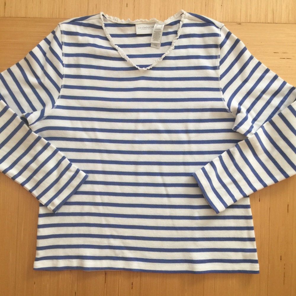 Liz Claiborne thicker cotton top XL