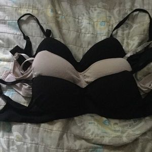 Bundle nursing bras size small