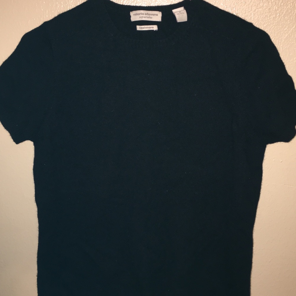 Valerie Stevens 100% cashmere top