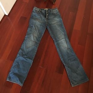 Maje Button-fly denim