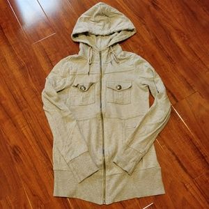 Forever 21 gray sweatshirt hoodie