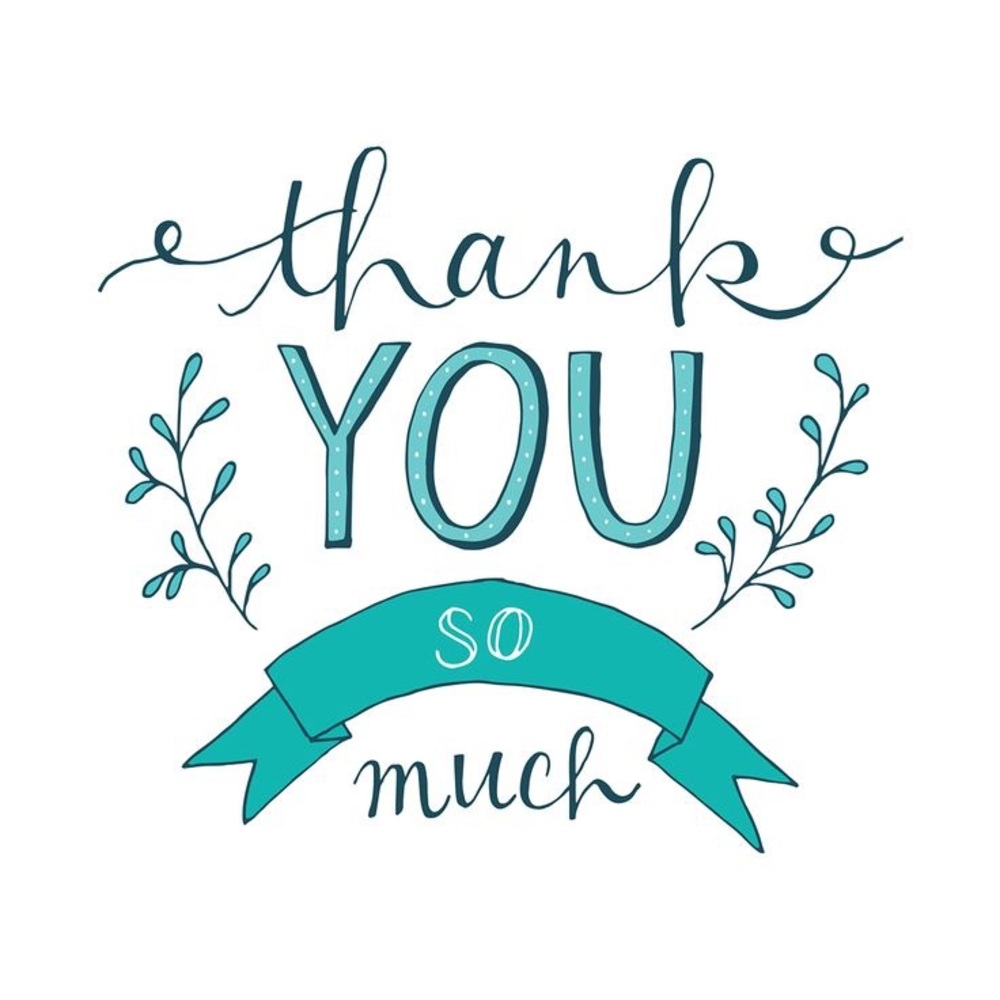 All of the shares, likes and purchases! Thank you!