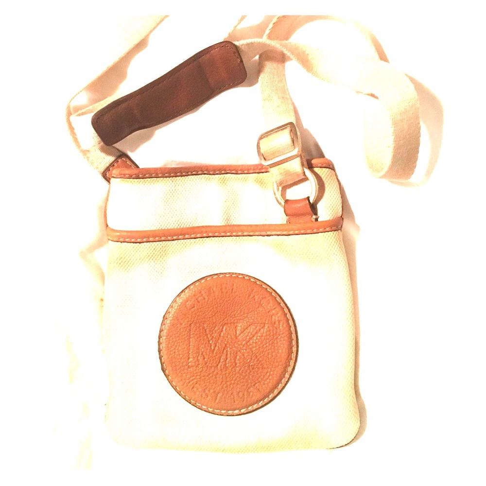 Authentic Michael Kors Satchel with Leather Detail